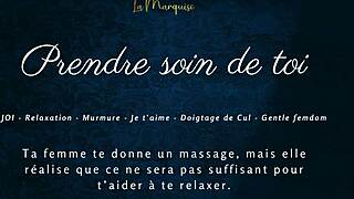 Let my french lips wrap your cock while i whisper dirty joi instructions