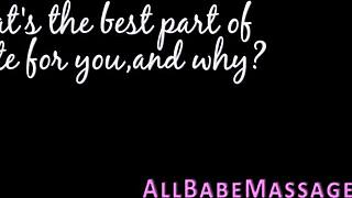 hey babe, wanna see this redhead flashing her small perky tits backstage after the massage?