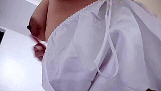 chubby latina housewife with big tits and puffy pussy masturbates to nonstop squirting orgasms