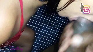 Big Ass Black Cock Chokes Her Throat