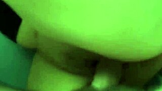 POV chubby Latina big ass girlfriend fucked sideways shaking curves hard