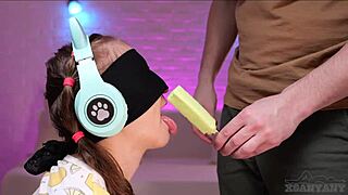 i was brave but my friend tricked me with ice cream the taste game went crazy wet