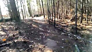 Clitlicker662 Flashes Naked In Forest Update!