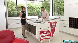 ms london's huge ebony ass wrecks homes in fishnet interracial doggystyle frenzy