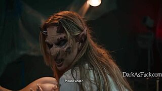 NURSE RIDES MONSTER DEMON PATIENT IN HOSPITAL BED AS MILK SQUIRTS EVERYWHERE