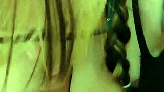 oops voice too loud she deepthroats in glasses on knees