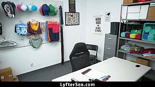 Mall Guard Punishes Shoplifter Teen With Hardcore Doggystyle Protocol