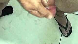 kleber strokes his brazilian cock hard before explosive creampie solo blast...