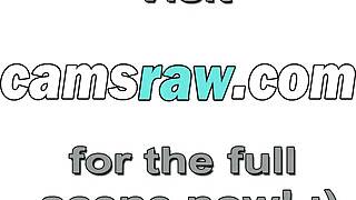 Sexy Webcam Babe Spreads Legs Teasing Ass Hardcore