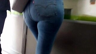 leggings hug curves hinting at tempting hidden delights beneath