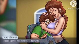 erotic summertime saga's first scenes with erick in portuguese