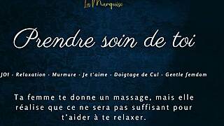 Let my french lips wrap your cock while i whisper dirty joi instructions
