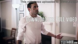 Angry husband rams unfaithful latina milf's throat with monster cock pov