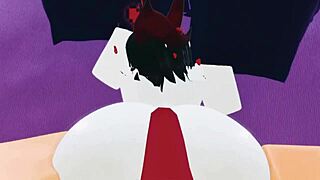 Fan Begs For Anal Pounding, Fills Her Ass With Cum In Roblox Condo Vvv!