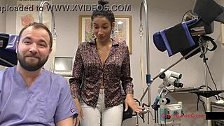 Conversational-neutral tampa university girl miss mars does her entrance physical backstage close up