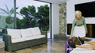 Marica Chanelle's Titty Fuck Leads to Anal Facial Cumshot