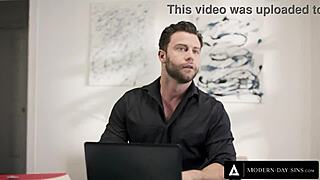 sneaky husband doggystyles busty wife rachael cavalli post-mistress bang