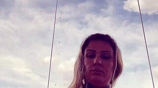 tattooed slut, your see-through top shows hard nipples... horny much??