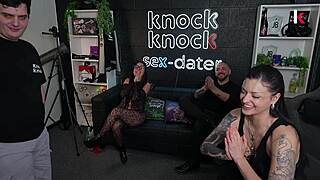 she bends over begging cum in her fat round ass during this homemade latina rough doggystyle session knock knock stream