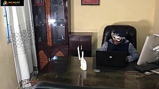 Ahlaja's Big Shaved Pussy Tempts Rider After Fake Transfer Mix-Up