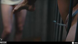 Squirting slut varonica leal prison anal creampie time stop freeze