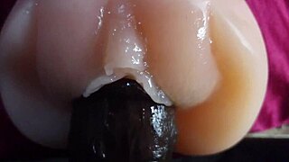 stepsis craves my big black cock closeup slow motion strokes