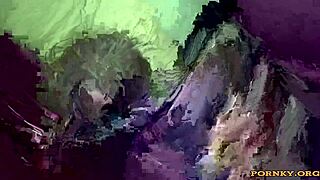 cherishing her perfect ebony curves on webcam