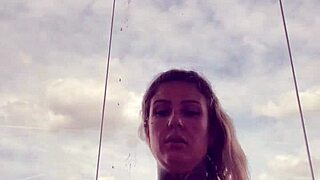 tattooed slut, your see-through top shows hard nipples... horny much??