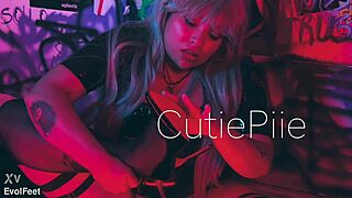 goddess slips off heels bares perfect pantyhose feet