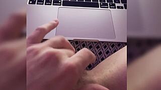 i rub my pussy slow moaning to orgasm with vibrator pov