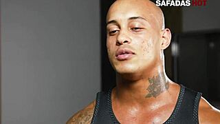 personal trainer fucks hot latina gym student!