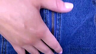 um this cute brunette model's fucked hard in her audition... swallows cum!