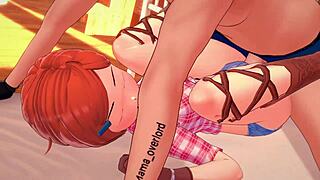 gwen in cowgirl outfit wants your cock again hentai style right?