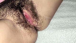 la hijastra moans loud riding small cock in taboo creampie