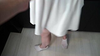 TEEN BABYSITTER DITCHES RAISE FOR QUICK COWGIRL DICK RIDE!