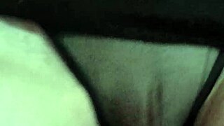 Wanna see my horny pussy thru this see-thru panty while i rub?