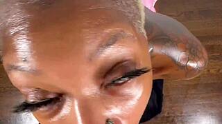 wanna see her super spitty blowjob end with messy cum kisses dripping everywhere?