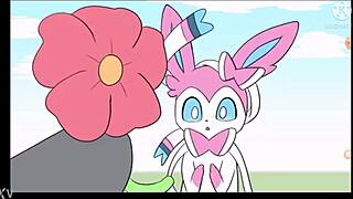 Sylveon Pokemon Man Fucks Wild In Spanish!
