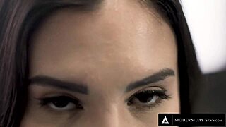 sneaky husband doggystyles busty wife rachael cavalli post-mistress bang