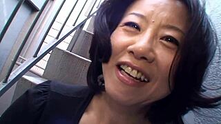 wanna see this asian show her big boobs right on the street?