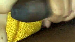 Young White Virgin Pussy Swallows Friend's Huge Black Cock