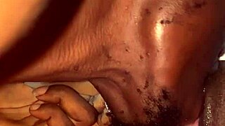 crazy tight teen neighbor pussy gets juicy licking and sucking on bed dripping wet