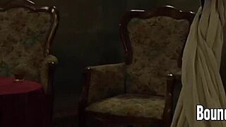 Do these two busty lesbians make their mistress cum fingering in silk panties?