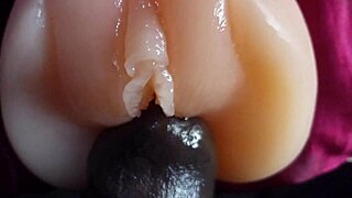 stepsis craves my big black cock closeup slow motion strokes