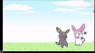 Sylveon Pokemon Man Fucks Wild In Spanish!