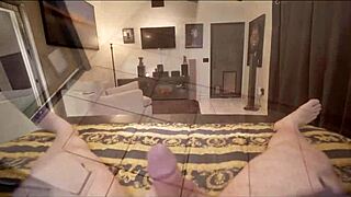 stepmom kiki klout strips naked for young cock creampie weekend taboo!