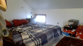 married milf bride rides my cock wild on wedding night