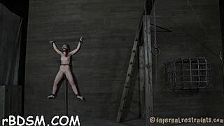 Bound Chicks Shocked on Tits and Shaved Pussies in Hardcore Contest