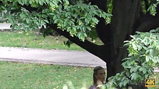 Czech Teen 18+ Picks Up Old Man For Wild Hidden Cam Blowjob