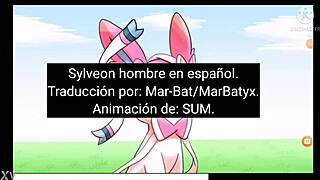 Sylveon Pokemon Man Fucks Wild In Spanish!